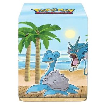 Ultra Pro – Deck Box Alkoven – Pokemon – Premium Flip Box – Seaside