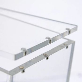 Schützende Plexiglas-Vitrine für Elite Trainer Box (ETB) – Magnetdeckel – Phoenix Shield