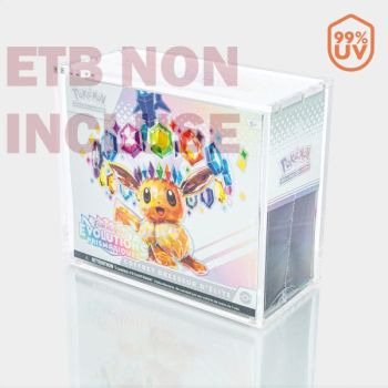 Schützende Plexiglas-Vitrine für Elite Trainer Box (ETB) – Magnetdeckel – Phoenix Shield