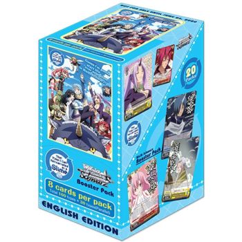 Item Weiss Schwarz – Display – Box mit 20 Boostern – That Time I Got Reincarnated as a Slime – DE – NACHDRUCK