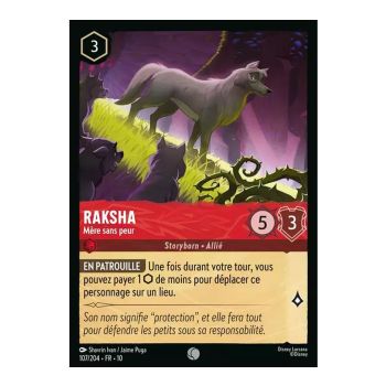 Item Raksha, die furchtlose Mutter – 107/204 – WHW – Schimmer in der Tiefe – Brillant – Premium – Französisch