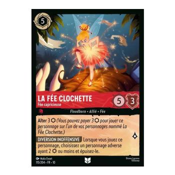 Item Tinker Bell, die launische Fee – 115/204 – WHW – Lichter in der Tiefe – Brillant – Premium – Französisch