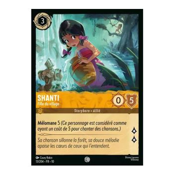 Item Shanti, das Dorfmädchen – 13/204 – WHW – Schimmer in der Tiefe – Brillant – Premium – Französisch