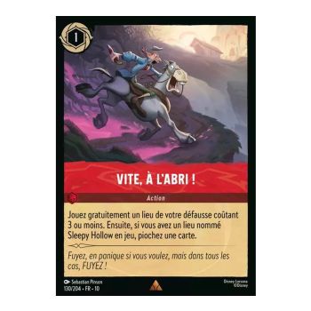 Item Schnell, in Deckung! – 130/204 – Weißweiß – Schimmer in der Tiefe – Glänzend – Premium – Französisch