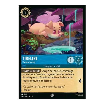 Item Spardose, Orakel-Sparschwein – 138/204 – WHW – Schimmer in der Tiefe – Glänzend – Premium – Französisch