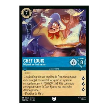 Item Chef Louis, Überwältigt von der Situation – 140/204 – WHW – Hoffnungsschimmer in der Tiefe – Brillant – Premium – Französisch