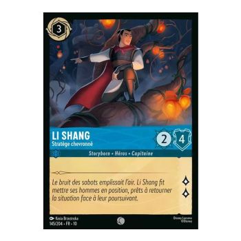 Item Li Shang, erfahrener Stratege – 145/204 – WHW – Schimmer in der Tiefe – Brillant – Premium – Französisch