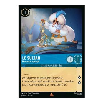 Item Der Sultan, der schelmische Monarch – 151/204 – WHW – Schimmer in der Tiefe – Selten – Französisch