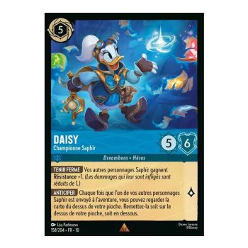Item Daisy, Champion-Saphir – 158/204 – WHW – Schimmer in der Tiefe – Selten – Französisch