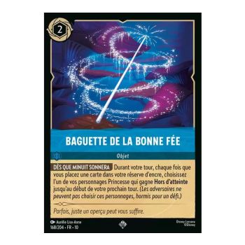 Item Zauberstab der guten Fee – 168/204 – WHW – Lichter in der Tiefe – Extrem selten – Französisch