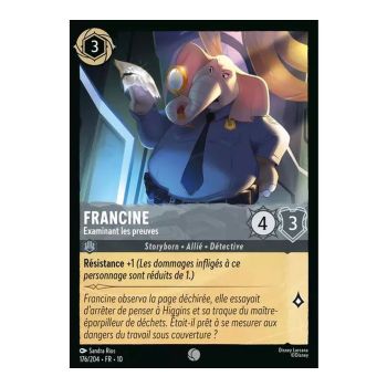 Item Francine, Die Beweislage prüfen – 176/204 – WHW – Schimmer in der Tiefe – Brillant – Premium – Französisch