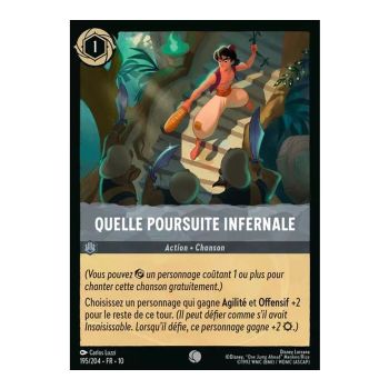 Item Was für eine höllische Jagd – 195/204 – WHW – Schimmer in der Tiefe – Common – Französisch