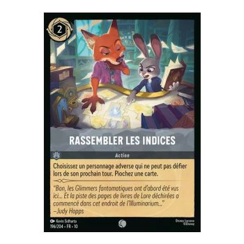 Sammle die Hinweise – 196/204 – WHW – Schimmer in der Tiefe – Glänzend – Premium – Französisch