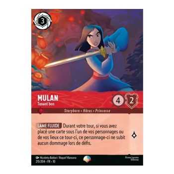Item Mulan, Holding On - 215/204 - WHW - Glimmers in the Depths - Epic - French