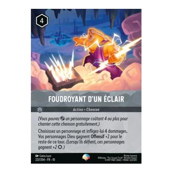 Item Blitzschlag – 222/204 – WHW – Schimmer in der Tiefe – Episch – Französisch