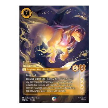 Item Simba, König im Werden - 224/204 - WHW - Lichter in der Tiefe - Verzaubert - Französisch