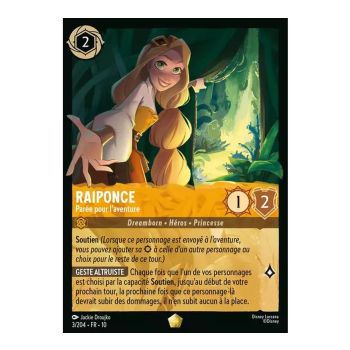Item Rapunzel, bereit für Abenteuer – 3/204 – WHW – Lichter in der Tiefe – Legendär – Französisch