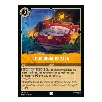 Item Zazas Tagebuch – 31/204 – WHW – Schimmer in der Tiefe – Glänzend – Premium – Französisch