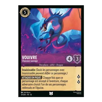 Item Wyvern, Wild Hunter – 37/204 – WHW – Schimmer in der Tiefe – Brillant – Premium – Französisch