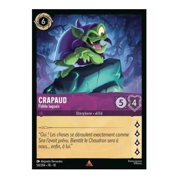 Item Toad, Faithful Lakay – 50/204 – WHW – Glimmers in the Depths – Selten – Französisch