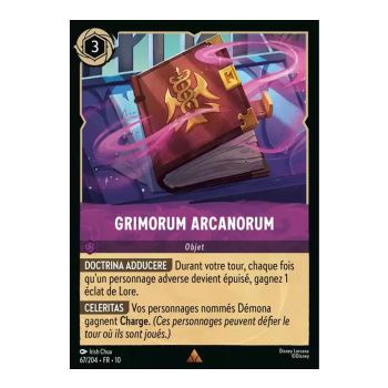 Item Grimorum Arcanorum – 67/204 – WHW – Glimmers in the Depths – Glänzend – Premium – Französisch