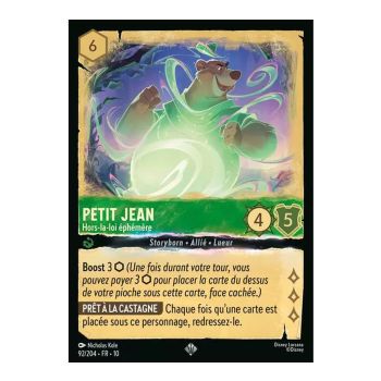 Item Little John, Ephemeral Outlaw – 92/204 – WHW – Glimmers in the Depths – Super Rare – Französisch