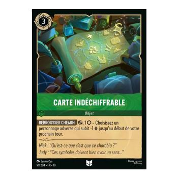 Item Unentzifferbare Karte – 99/204 – WHW – Schimmer in der Tiefe – Glänzend – Premium – Französisch