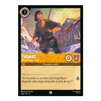 Item Thomas, begeisterter Rekrut – 1/204 – GEWINN – Frostbeule – Brillant – Premium – Französisch