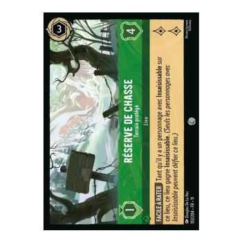 Item Jagdrevier, Schutzgebiet – 102/204 – WIN – Frostbite – Brilliant – Premium – Französisch