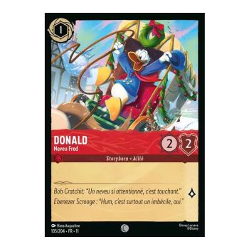 Item Donald, Neffe Fred – 105/204 – GEWINN – Erfrierungen – Gewöhnlich – Französisch