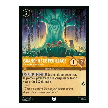 Item Großmutter Weide, Ahnenberaterin – 13/204 – GEWINNEN – Frostzauber – Ungewöhnlich – Französisch