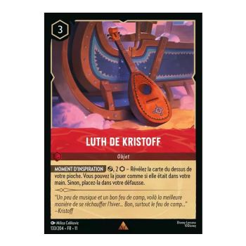 Kristoffs Laute – 133/204 – GEWINN – Frostzauber – Selten – Französisch