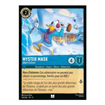 Myster Mask, Albert Colvert – 145/204 – GEWINN – Frostbite – Brillant – Premium – Französisch