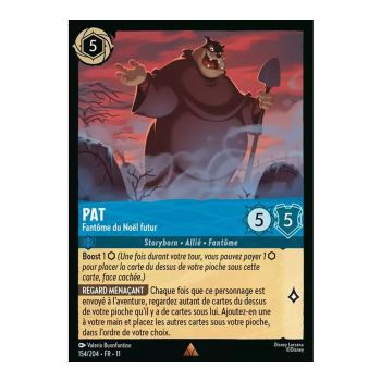 Item Pat, Geist der zukünftigen Weihnacht – 154/204 – GEWONNEN – Frostzauber – Selten – Französisch