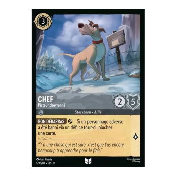 Item Häuptling, erfahrener Fährtenleser – 179/204 – GEWONNEN – Frostbeule – Ungewöhnlich – Französisch