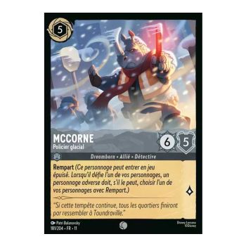 McCorne, Frosty Detective – 181/204 – WIN – Frostbite – Glänzend – Premium – Französisch