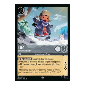 photo Lilo, All Bundled Up – 195/204 – GEWINN – Frostbite – Brillant – Premium – Französisch