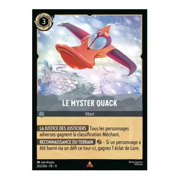 The Myster Quack – 202/204 – GEWINN – Frostbite – Brillant – Premium – Französisch