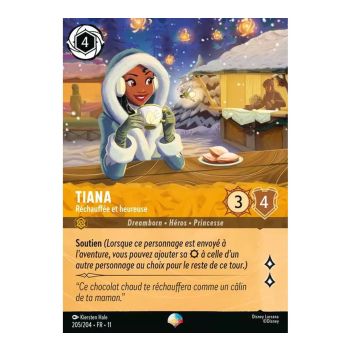 Item Tiana, aufgewärmt und glücklich – 205/204 – Sieg – Frostbeule – Episch – Französisch