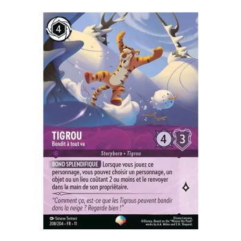 Item Tigger, Leaping Away – 208/204 – Sieg – Frostbite – Episch – Französisch