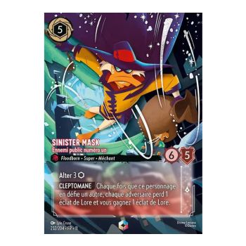 Item Sinister Mask, Staatsfeind Nummer Eins – 232/204 – GEWONNEN – Frostbeule – Verzaubert – Französisch