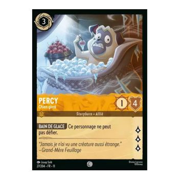 Item Percy der Frosthund – 27/204 – GEWINN – Frostbeule – Brillant – Premium – Französisch