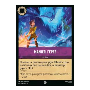 Item Schwertkunst – 63/204 – GEWINN – Frostzauber – Brillant – Premium – Französisch