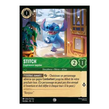Stitch, Teasing Experiment – 70/204 – GEWINN – Frostbite – Brillant – Premium – Französisch