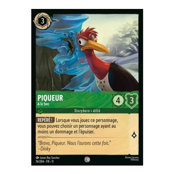 Item Piqueur, A le bec – 76/204 – WIN – Givresort – Common – Französisch