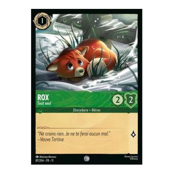 Item Rox, All Alone – 87/204 – GEWINN – Frostbite – Brillant – Premium – Französisch