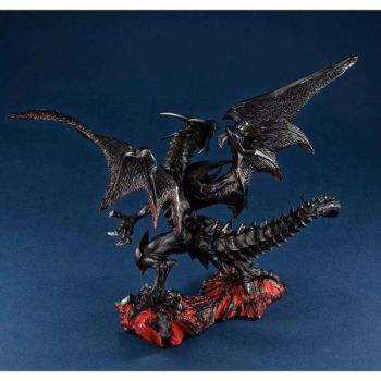 YGO – Figur – Art Works Monsters: Schwarzer Drache mit roten Augen – OCG – Japanisch (32,5 cm)