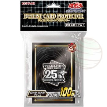 Item YGO – Kartenhüllen – Quarter Century: Black Edition – OCG – Japanisch (100)