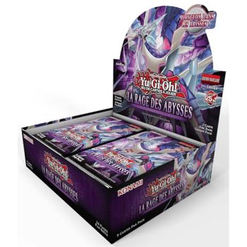 Yu-Gi-Oh! - Box mit 24 Boostern – The Rage of the Abyss – FR