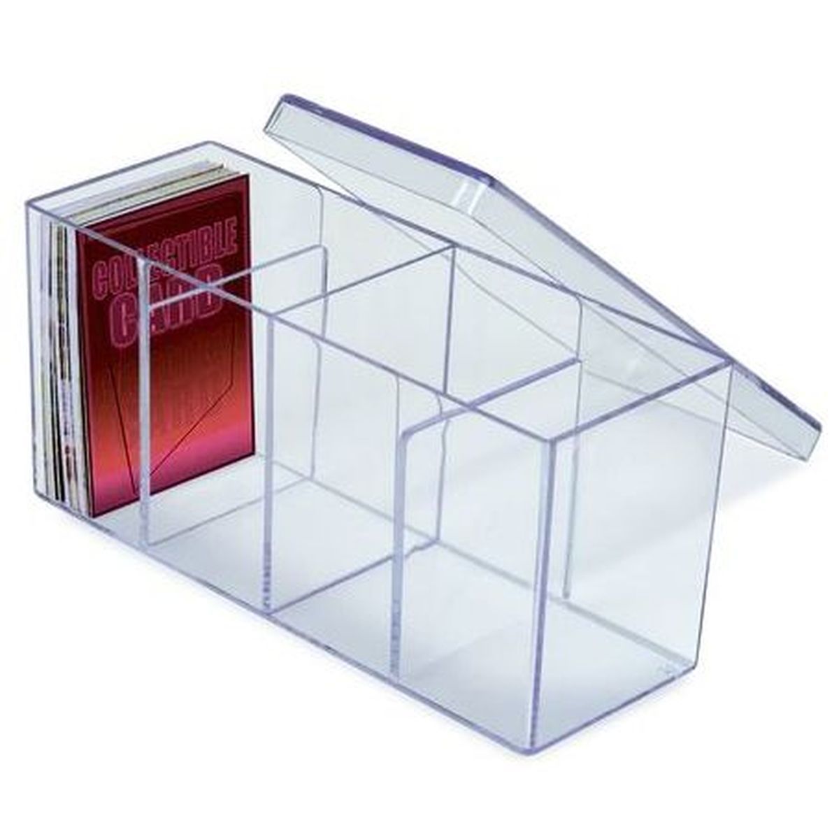 Ultra Pro - Box mit 4 Fächern - Transparent